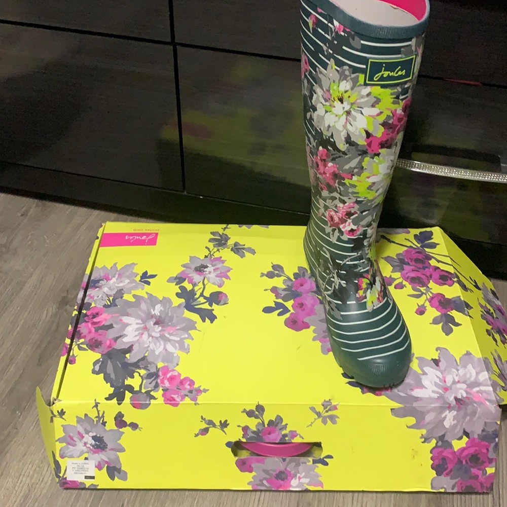 Joules rain boots